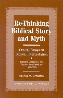Couverture_Re-thinking Biblical Story and Myth