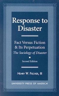 Front cover_Response to Disaster