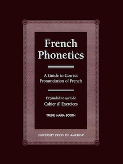 Front cover_French Phonetics