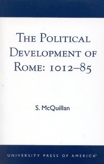 Front cover_The Political Development of Rome