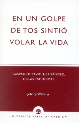 Front cover_En un golpe de tos sintio volar la vida