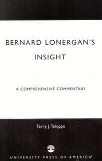 Front cover_Bernard Lonergan's Insight