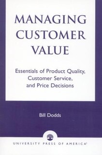 Couverture_Managing Customer Value