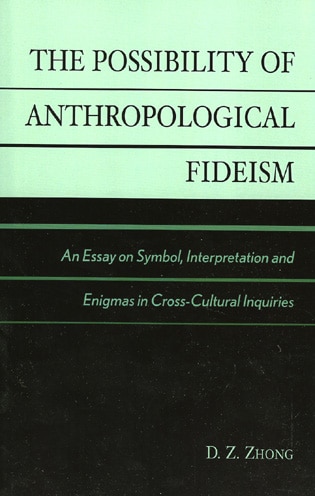 Front cover_The Possibility of Anthropological Fideism
