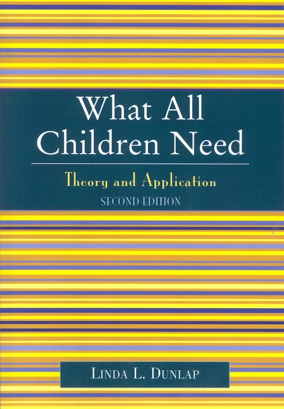 Front cover_What All Children Need