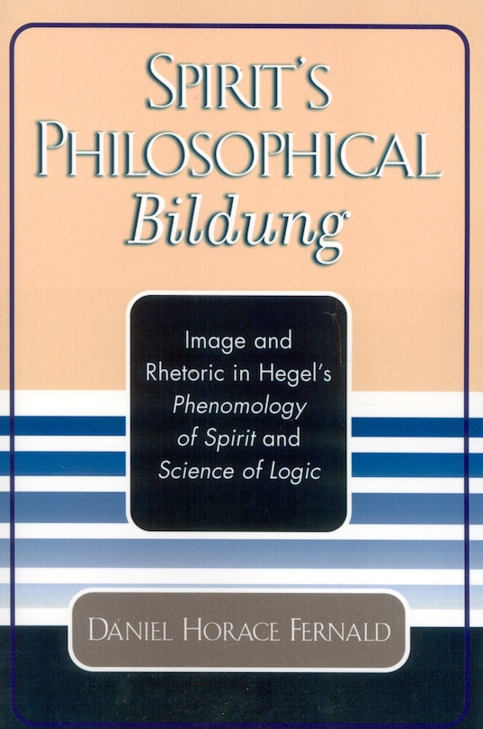 Couverture_Spirit's Philosophical Bildung