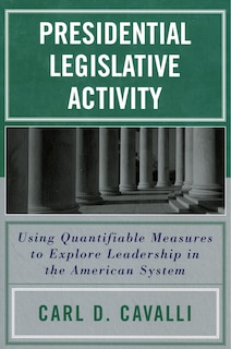 Front cover_Presidential Legislative Activity