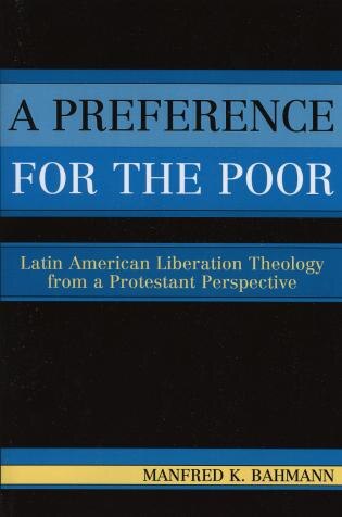 Front cover_A Preference for the Poor