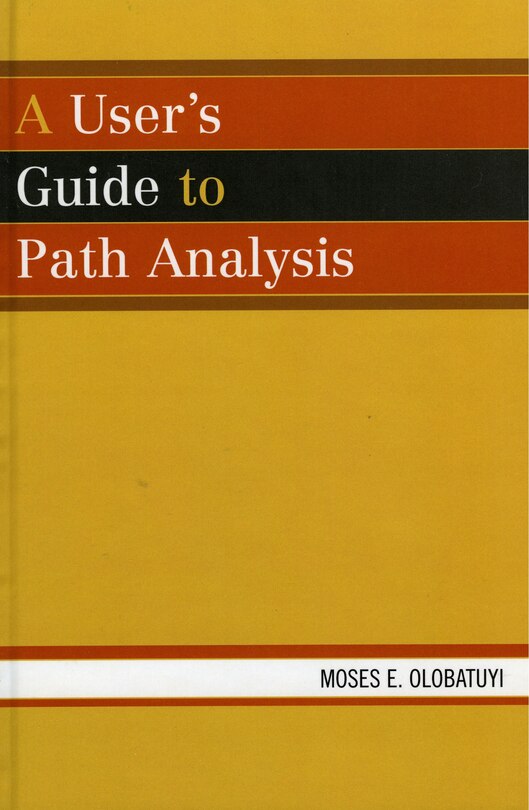 Couverture_A User's Guide To Path Analysis