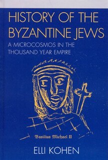 Front cover_History of the Byzantine Jews