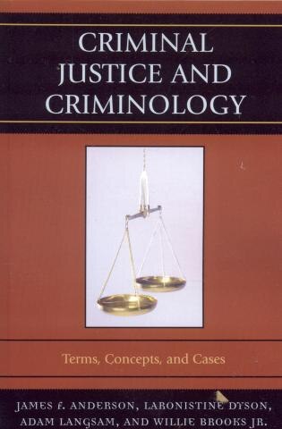 Couverture_Criminal Justice and Criminology