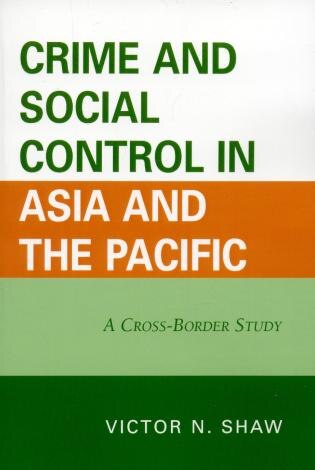 Front cover_Crime and Social Control in Asia and the Pacific