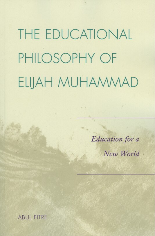 Couverture_The Educational Philosophy of Elijah Muhammad