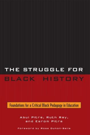 Front cover_The Struggle for Black History