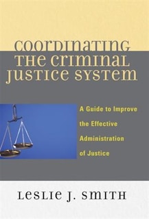 Couverture_Coordinating the Criminal Justice System