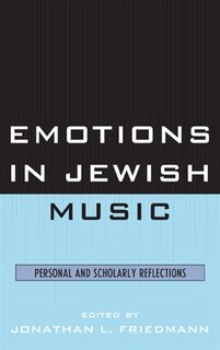 Front cover_Emotions In Jewish Music