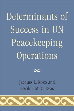 Couverture_Determinants of Success in UN Peacekeeping Operations