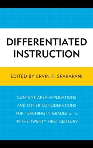 Front cover_Differentiated Instruction
