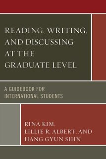 Couverture_Reading, Writing, And Discussing At The Graduate Level