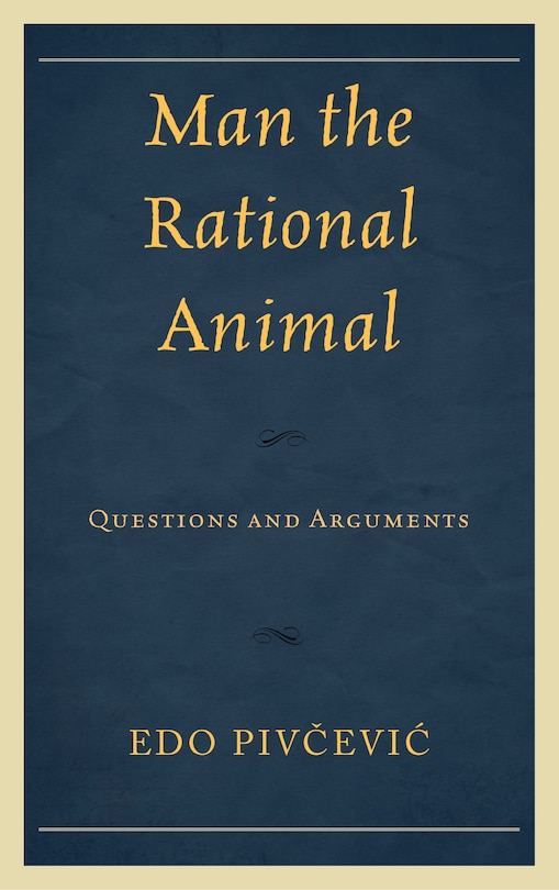 Front cover_Man The Rational Animal