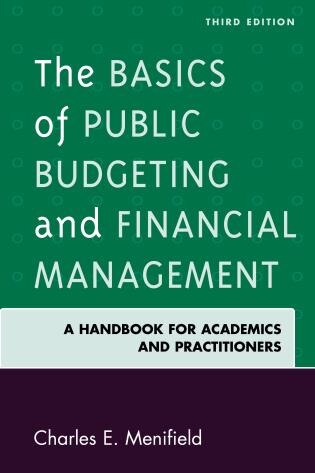 Front cover_The Basics Of Public Budgeting And Financial Management
