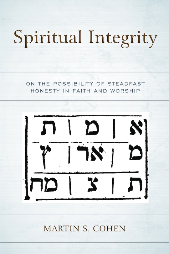 Front cover_Spiritual Integrity