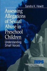 Front cover_Assessing Allegations Of Sexual Abuse In Preschool Children