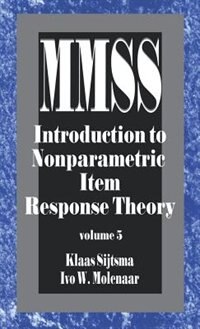 Front cover_Introduction To Nonparametric Item Response Theory