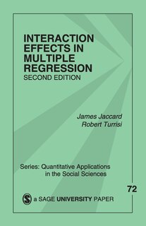 Front cover_Interaction Effects In Multiple Regression