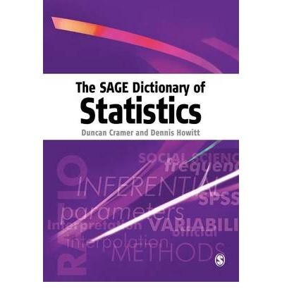 Front cover_The Sage Dictionary Of Statistics