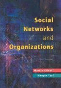 Front cover_Social Networks and Organizations