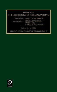 Front cover_Cross-cultural Analysis of Organizations