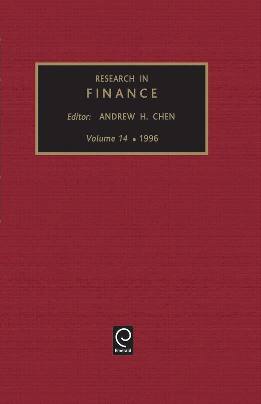 Front cover_Research in Finance