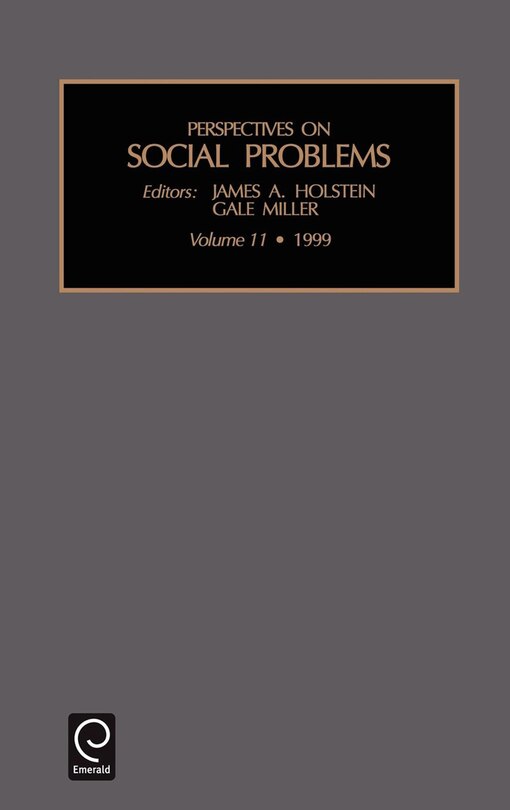 Front cover_Perspectives on Social Problems