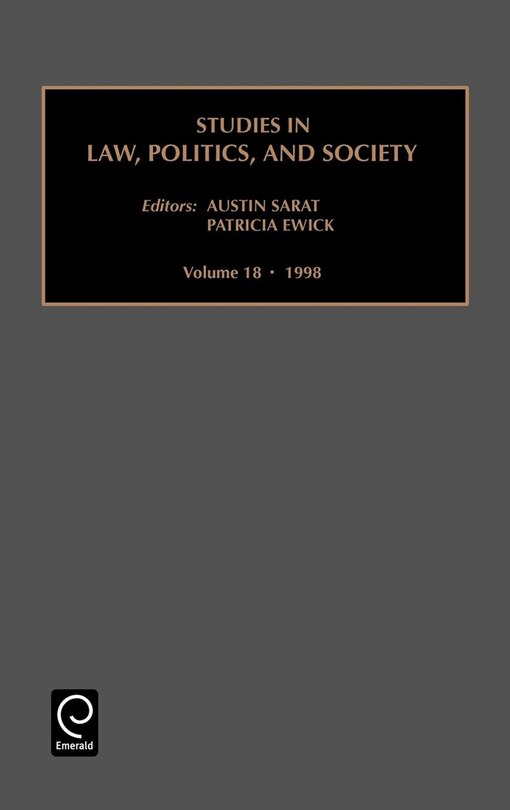 Front cover_Studies in Law, Politics and Society