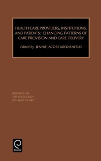 Front cover_Health Care Providers, Institutions, and Patients