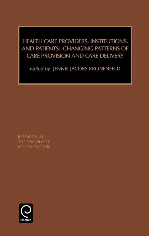 Front cover_Health Care Providers, Institutions, and Patients
