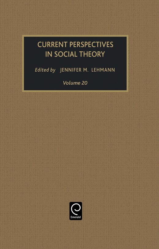 Couverture_Current Perspectives in Social Theory