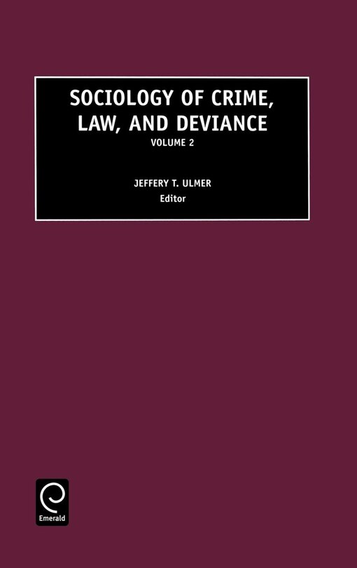 Front cover_Sociology of Crime, Law and Deviance