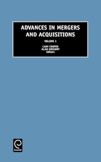 Front cover_Advances in Mergers and Acquisitions