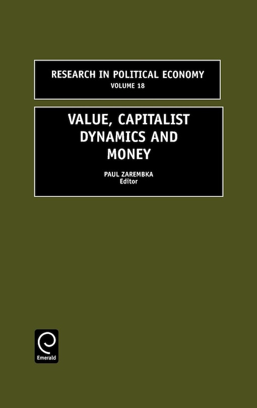 Couverture_Value, Capitalist Dynamics and Money