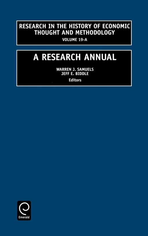 Front cover_A Research Annual