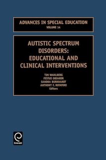 Couverture_Autistic Spectrum Disorders