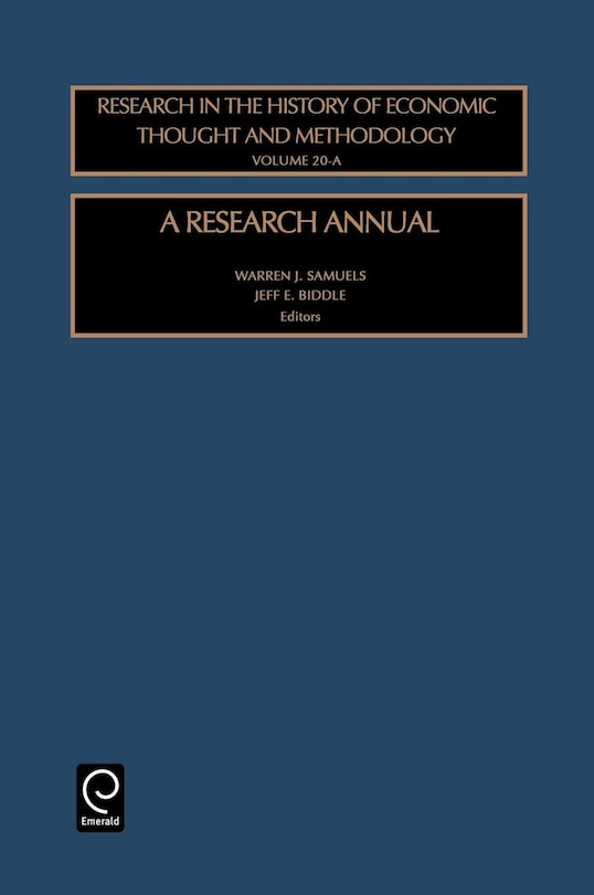 Front cover_A Research Annual
