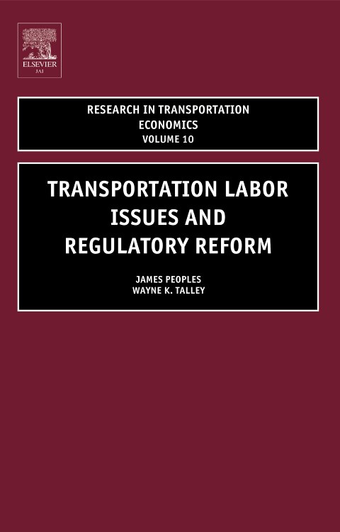 Front cover_Transportation Labor Issues And Regulatory Reform