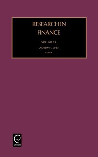 Front cover_Research in Finance