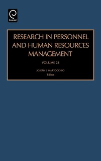 Couverture_Research In Personnel And Human Resources Management