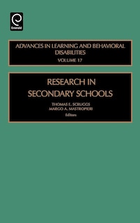 Front cover_Research In Secondary Schools