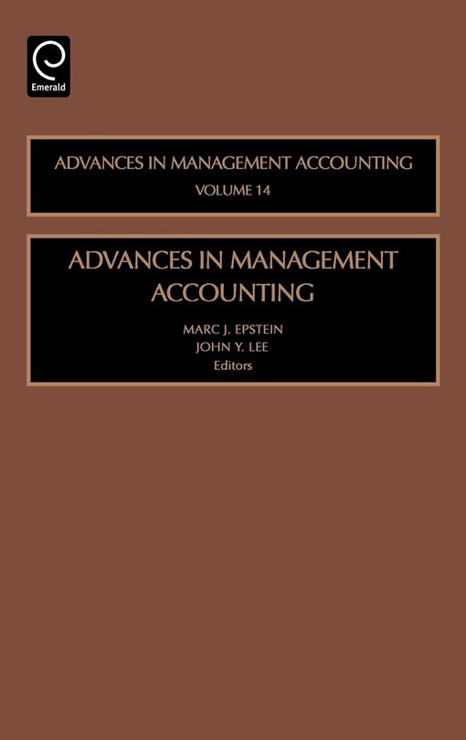 Front cover_Advances In Management Accounting
