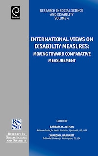 Front cover_International Views On Disability Measures